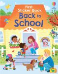 First Sticker Book Back to School book cover