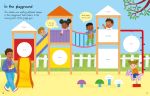 First Sticker Book Back to School spread