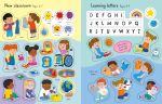 First Sticker Book Back to School spread