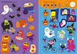 Little First Stickers Creepy Halloween spread