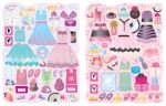 Sticker Dolly Dressing Princesses spread