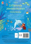 Glitterende zeemeerminnen stickerboekje spread