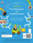 Vrachtwagens en graafmachines spread