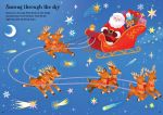 Sparkly Santa Sticker Book spread