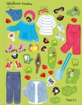 Sticker Dolly Dressing Outdoors spread