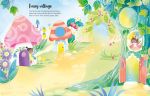 First Sticker Book Sparkly Fairies spread