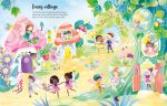 First Sticker Book Sparkly Fairies spread