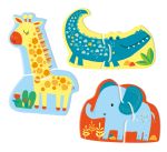 Usborne First Jigsaws And Book: Animals spread