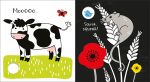 Baby's Black and White Books Farm spread