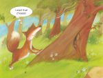 The Fox and the Crow spread