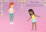 Little Sticker Dolly Dressing Bridesmaids and Flower Girls spread