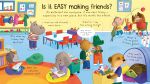 Lift-the-flap First Questions and Answers How can I make friends? spread