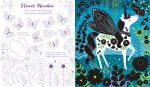 Usborne Scratch Activities Unicorns spread
