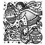 Calendario dell’Avvento - Coloro per magia pagina interna