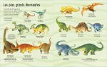 Mon grand livre des dinosaures page intérieure