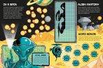 Aliens Puzzle Book spread