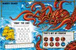 Sea Monsters Puzzle Book spread