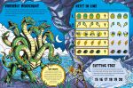 Sea Monsters Puzzle Book spread