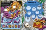 Sea Monsters Puzzle Book spread