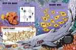 Sea Monsters Puzzle Book spread
