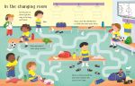 Wipe-Clean Football Activities spread