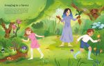 Sticker Dolly Dressing Witches and Wizards spread