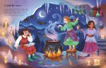 Sticker Dolly Dressing Witches and Wizards spread