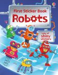 First Sticker Book Robots book cover
