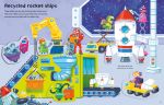 First Sticker Book Robots spread