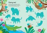 Little First Stickers Baby Animals spread