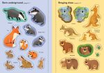 Little First Stickers Baby Animals spread
