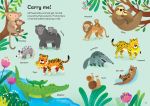 Little First Stickers Baby Animals spread