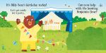 Party time for baby bears spread