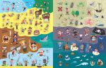 Pirate Sticker Book spread