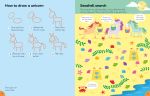 Big Activity Book Unicorns spread