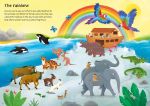 Little First Stickers Noah's Ark spread