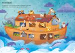Little First Stickers Noah's Ark spread