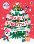 Big Sparkly Christmas Sticker Book book cover