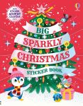 Big Sparkly Christmas Sticker Book book cover