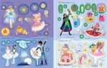 First Sticker Book Sparkly Ballet spread