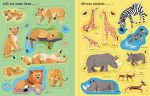 First Sticker Book Animal Park spread