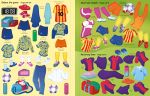 Sticker Dolly Dressing Footballers spread