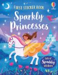 First Sticker Book Sparkly Princesses book cover