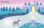 First Sticker Book Sparkly Princesses spread