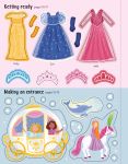 First Sticker Book Sparkly Princesses spread