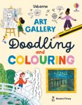 Art Gallery Doodling and Colouring book cover
