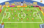 First Sticker Book Football spread
