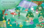 Sticker Dolly Dressing Magical Fairy Ball Activity Book spread