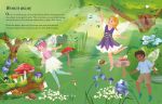 Sticker Dolly Dressing Magical Fairy Ball Activity Book spread