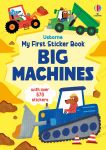 My First Sticker Book Big Machines book cover